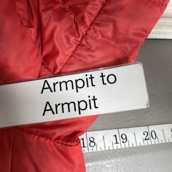 THE NORTH FACE Puffer Jacket Coat 700 Down Filled Orange Pink Size XS - Picture 13 of 15